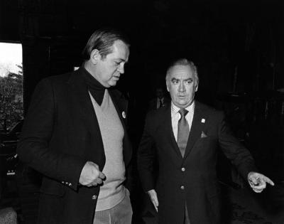 Gerald Cummings and Governor Carey