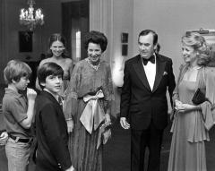 Governor Carey greets Guests
