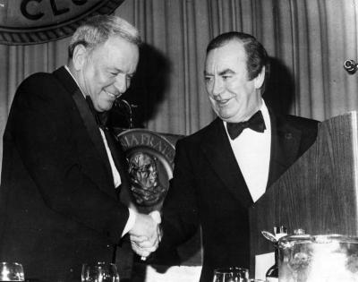 Governor Hugh Carey and Frank Sinatra