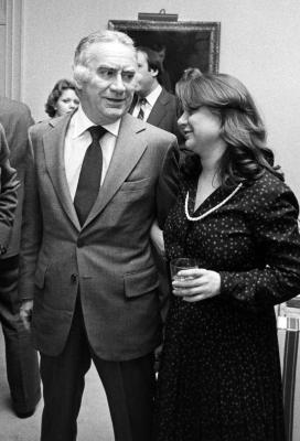 Governor Carey with daughter Nancy