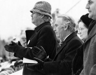 Governor Carey at the Olympic Opening Ceremonies (4 of 4)