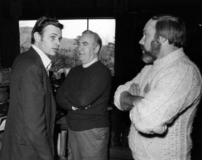 Governor Carey, Peter Goldmark, and Howard Clark 