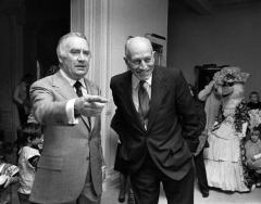 Governor Carey and Mayor Erastus Corning