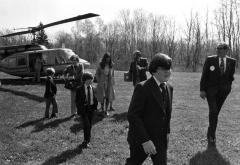 Carey Children arrives at Fort Ticonderoga for Bicentennial Celebration