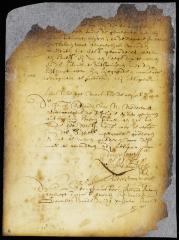 Attachment issued against the goods of John Partridge