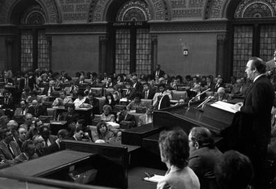 Governor Carey Delivers His State of the State Address 1982