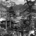 View Over Residential Section, Wooded Hills Beyond. Kobe, Japan