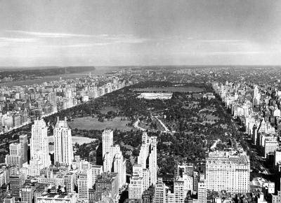 New York City. Central Park North View.