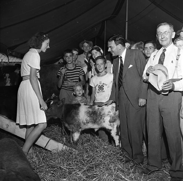 Governor Dewey at the Wayne County Fair