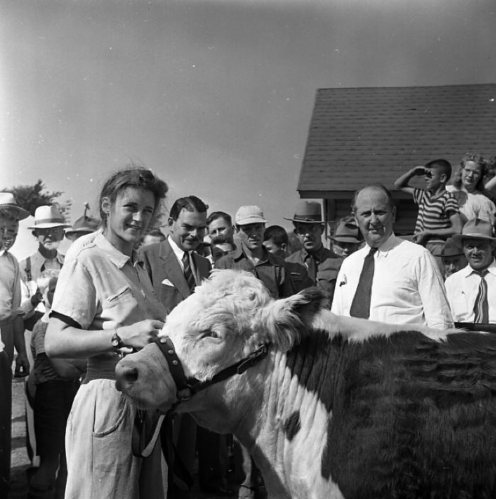 Governor Dewey at the Wayne County Fair