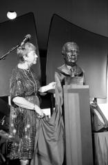 Unveiling of bust of Governor Carey 