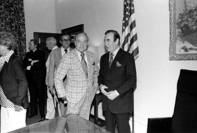 Hope and Carey 3 - News Conference with Bob Hope and Gov. Carey