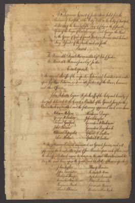 Minutes of the Supreme Court of Judicature of the State of New York,  July 1775
