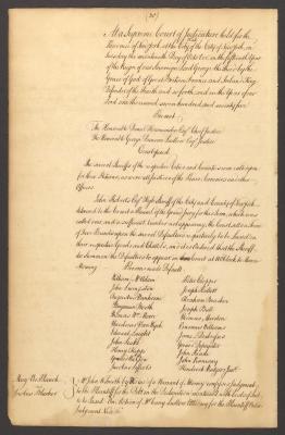 Minutes of the Supreme Court of Judicature of the State of New York, October 1775