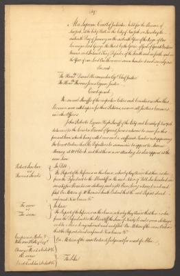 Minutes of the Supreme Court of Judicature of the State of New York, January 1776