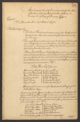 Minutes of the Supreme Court of Judicature of the State of New York, January 1779