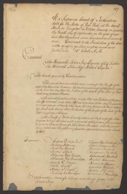 Minutes of the Supreme Court of Judicature of the State of New York, September 1777