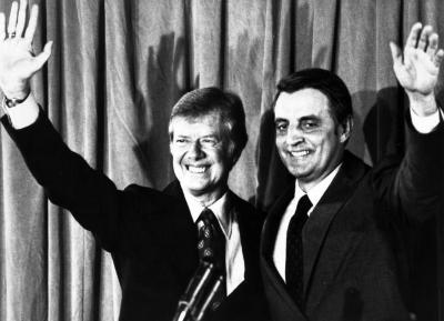 President Elect Jimmy Carter and Vice President Elect Walter Mondale