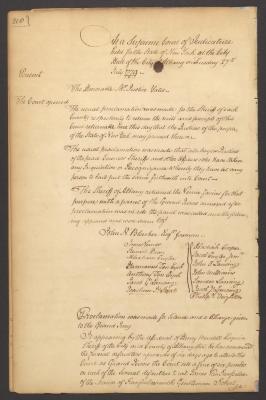 Minutes of the Supreme Court of Judicature of the State of New York, July 1779