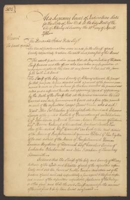 Minutes of the Supreme Court of Judicature of the State of New York, April 1780