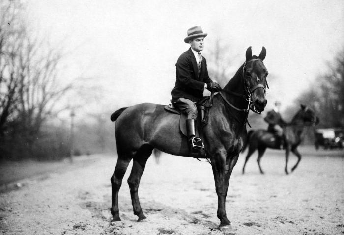 Carey Riding a Horse