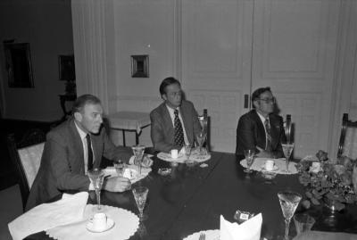 Gov. Hugh Carey's cabinet meeting 