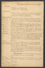 Minutes of the Supreme Court of Judicature of the State of New York, 25-27 April 1781