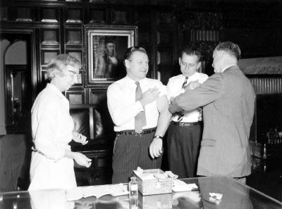 Governor Rockefeller and Lt. Gov. Malcolm Wilson