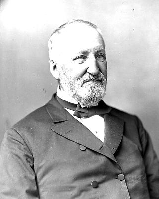 Civil War. Portrait of General William S. Rosecrans seated