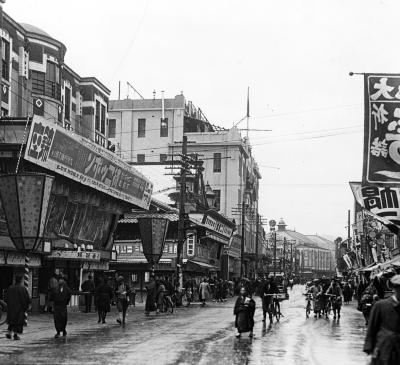 Theater Street. Kobe, Japan