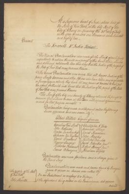 Minutes of the Supreme Court of Judicature of the State of New York, July-August 1782