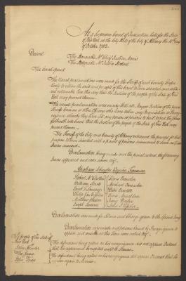 Minutes of the Supreme Court of Judicature of the State of New York, 15-18 October 1782