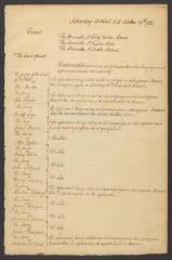 Minutes of the Supreme Court of Judicature of the State of New York, 19-25 October 1782