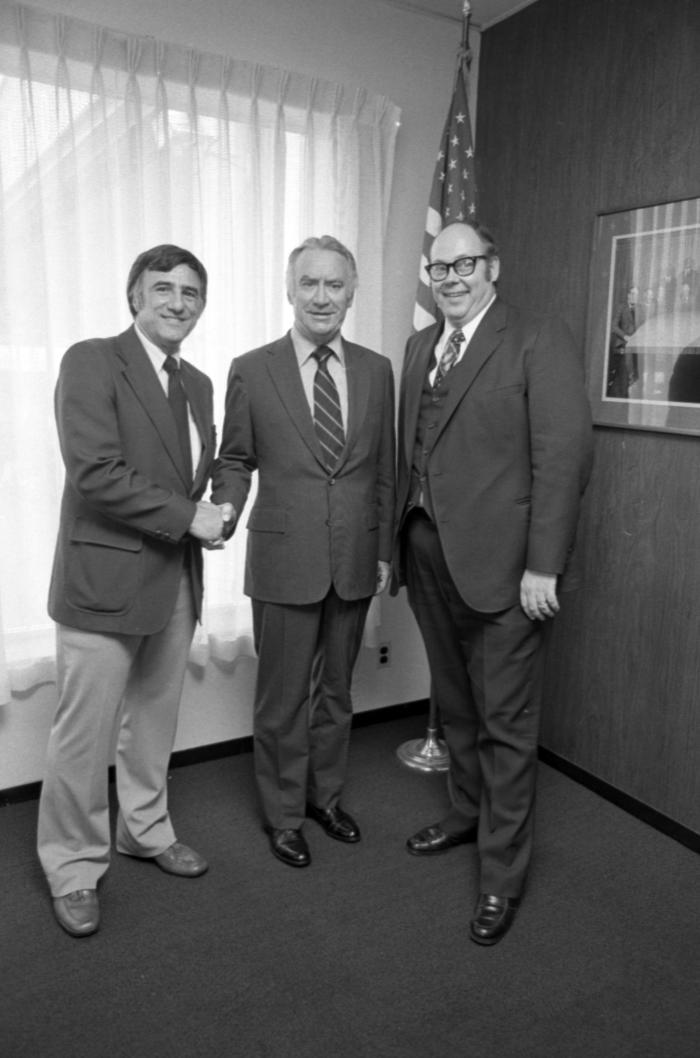 Gov. at Rochester Airport