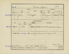 Civil Roll muster roll abstract for Jasper Towns of the 31st United States Colored Troops