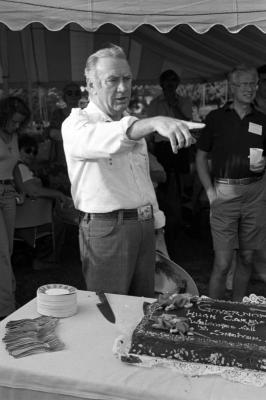 Governor Carey with Cake