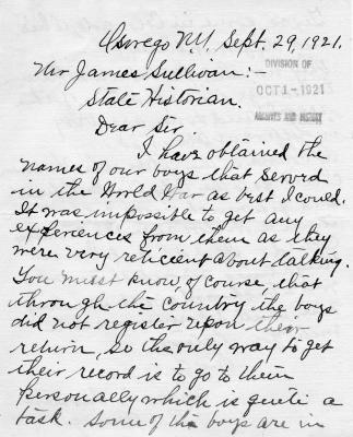 Harriet Turner Letter