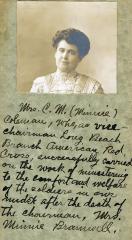 Minnie Coleman Memorial Card