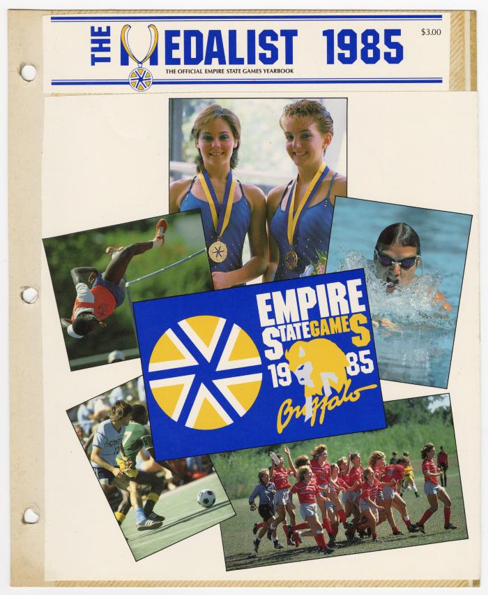 Empire State Games yearbook cover