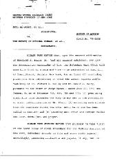 Notice of Motion and Affirmation of Pfeil, United States District Court, Western District of New York in the matter of Akil Al-Jundi, et al. v. Estate of Russell Oswald, et al.