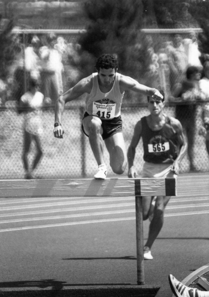 Men's steeplechase at the Empire State Games