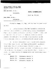 Reply Affirmation of Pfeil, United States District Court, Western District of New York in the matter of Akil Al-Jundi, et al. v. Karl Pfeil, et al.