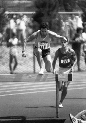 Men's steeplechase at the Empire State Games