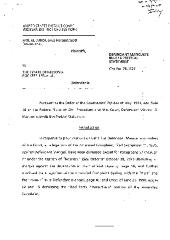Pre-Trial Statement of Mancusi, United States District Court, Western District of New York in the matter of Akil Al-Jundi, et al. v. Estate of Nelson A. Rockefeller et al.