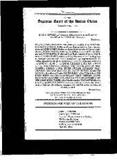 Petition for Writ of Certiorari, Supreme Court of the United States, in the matter of Oswald v. Akil Al-Jundi, et al.