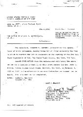 Notice of Motion to Extend Time, United States District Court, Western District of New York in the matter of Akil Al-Jundi, et al. v. Estate of Nelson A. Rockefeller, et al.