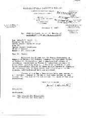 Correspondence from Milbank Tweed to the Clerk of the United States District Court, Western District of New York in the matter of Akil Al-Jundi, et al. v. Nelson A. Rockefeller et al.