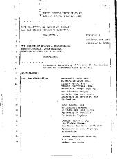 Transcript of the jury trial before the Honorable John T. Elfvin, United States District Court, Western District of New York.