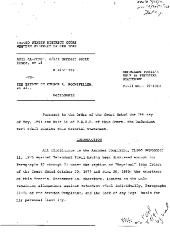 Pre-Trial Statement of Pfeil, United States District Court, Western District of New York in the matter of Akil Al-Jundi, et al. v. Estate of Nelson A. Rockefeller et al.