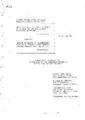 Appendix to Plaintiffs' Memorandum in Opposition to the Defendant Estate's Motion for Summary Judgment, United States District Court, Western District of New York, in the matter of Akil Al-Jundi et al. v. the Estate of Nelson A. Rockefeller, Russell Oswald, John Monahan, Vincent Mansuci and Karl Pfeil.